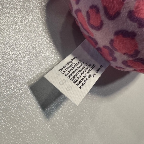 McDonald's x Squishmallows Stuffed Animal Happy Meal Toy - Rossi - Picture 5 of 6